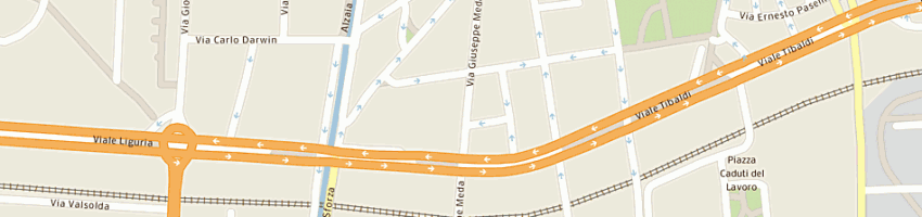 Mappa della impresa grecchi francesco a MILANO