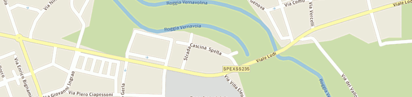 Mappa della impresa brocchetta natale dei flli brocchetta a PAVIA