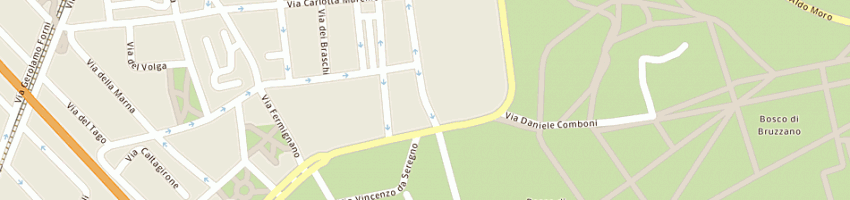 Mappa della impresa fiori e piante snc di gallo pietro e roberto a MILANO