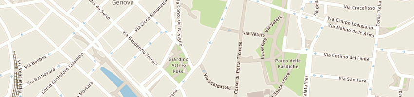 Mappa della impresa astrocar (sas) a MILANO