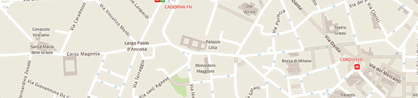 Mappa della impresa era l'ora snc a MILANO