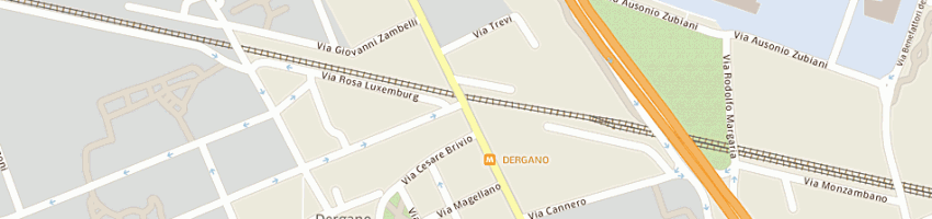 Mappa della impresa y press srl a MILANO