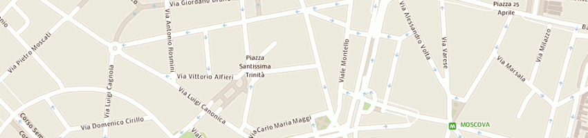Mappa della impresa sofire societa' fiduciaria e di revisione srl a MILANO