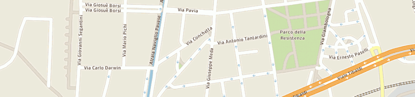 Mappa della impresa jun srl a MILANO