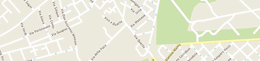 Mappa della impresa porcu luciano a QUARTUCCIU