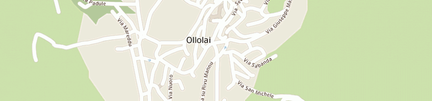 Mappa della impresa parrocchia s michele arcangelo a OLLOLAI