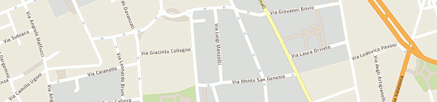 Mappa della impresa magarelli antonio a MILANO