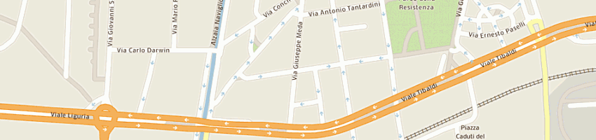 Mappa della impresa beltrami giuseppe a MILANO