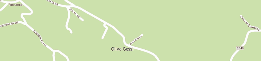 Mappa della impresa repossi fausto a OLIVA GESSI