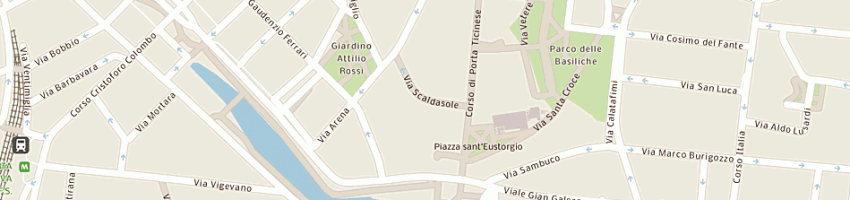 Mappa della impresa wallcovering pubblicita' srl a MILANO