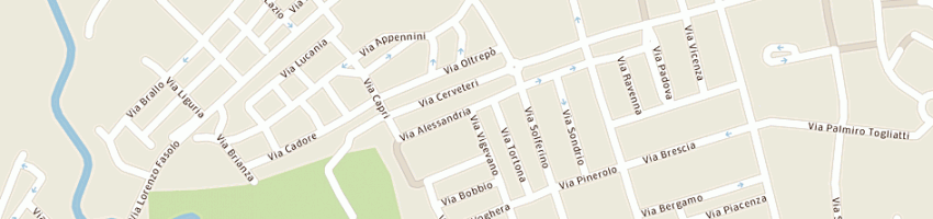 Mappa della impresa polisportiva s alessandro a PAVIA