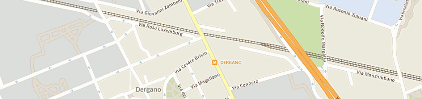 Mappa della impresa nickauto sas di domenico davide rosito e c a MILANO