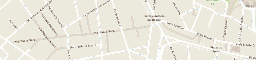 Mappa della impresa jubin sas di jiang sanhua e c a MILANO