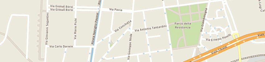 Mappa della impresa form srl a MILANO