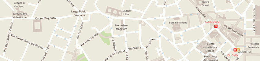 Mappa della impresa min interno-dip vigili del fuoco socc pubblico e difesa civile di a MILANO