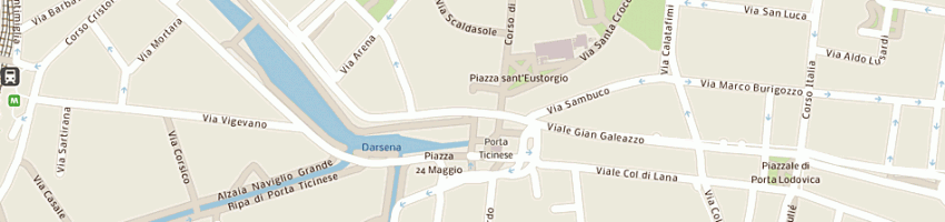 Mappa della impresa sesa sas di serrandrei adriano e c a MILANO