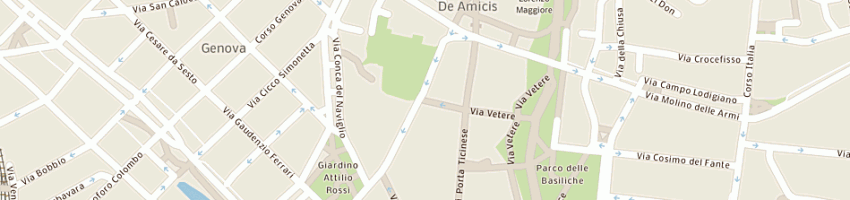 Mappa della impresa otto e nove sas di marilena izzillo a MILANO