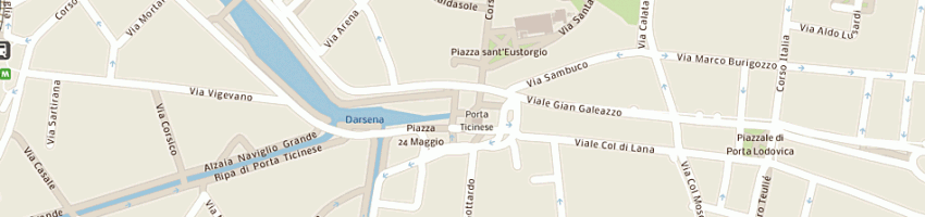 Mappa della impresa banco di brescia a MILANO