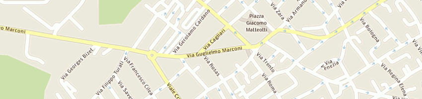 Mappa della impresa unilever italia spa a CAGLIARI