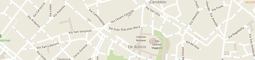 Mappa della impresa gurian di orlando e valerio gurian (snc) a MILANO
