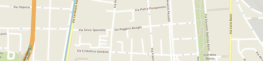 Mappa della impresa sellari claudio a MILANO