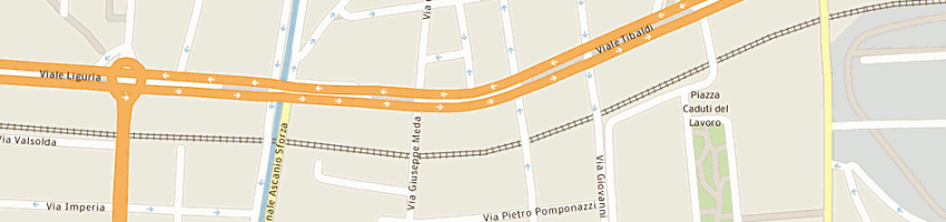 Mappa della impresa loreti giovanni a MILANO