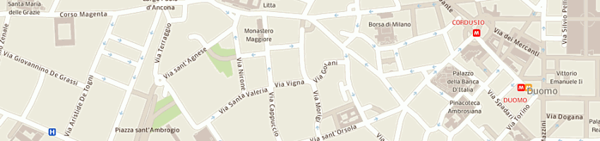 Mappa della impresa urti maria a MILANO