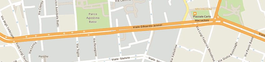 Mappa della impresa haiel games srl a MILANO