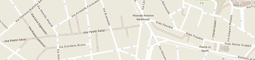Mappa della impresa ele - g sas di elena seminara e c a MILANO