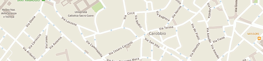Mappa della impresa atimec srl a MILANO