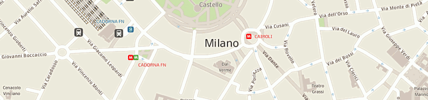 Mappa della impresa il mobile italiano srl a MILANO