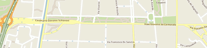 Mappa della impresa kamal ahmed a MILANO