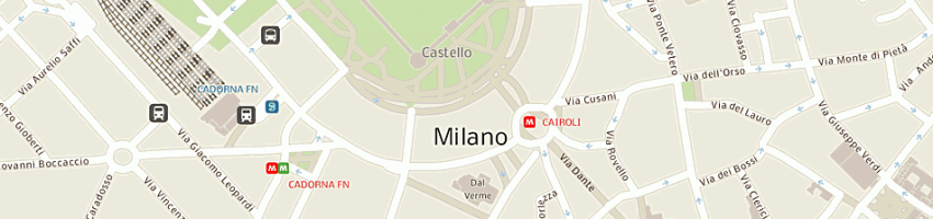 Mappa della impresa istituto per la scienza dell'amministrazione pubblica a MILANO