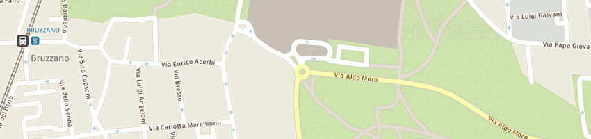 Mappa della impresa 'floricoltura farina di farina francesco e c sas' a MILANO