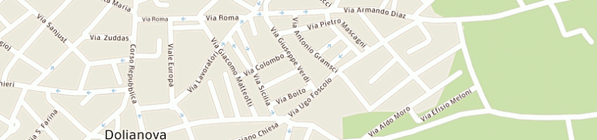 Mappa della impresa piras salvatore a DOLIANOVA
