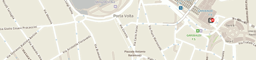 Mappa della impresa malaguti franco a MILANO