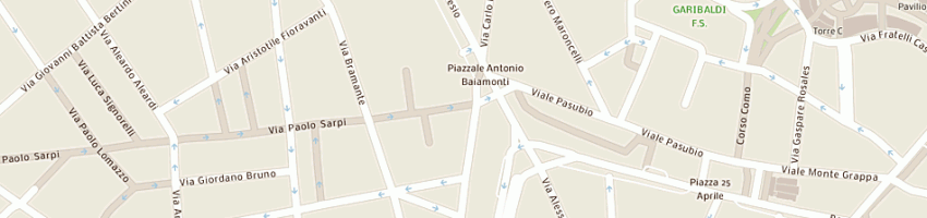 Mappa della impresa venus one sas di volpini michela, giannosi nicoletta e c a MILANO