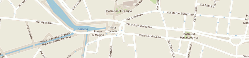 Mappa della impresa mister bianco di rossi fabio a MILANO