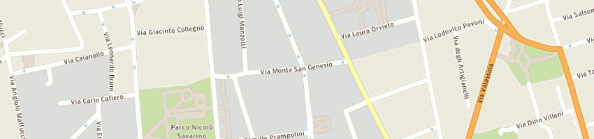 Mappa della impresa mapo sas di manganaro antonella e c a MILANO