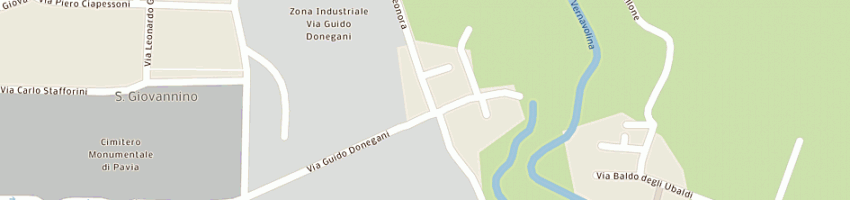 Mappa della impresa ica srl imposte comunali affini a PAVIA