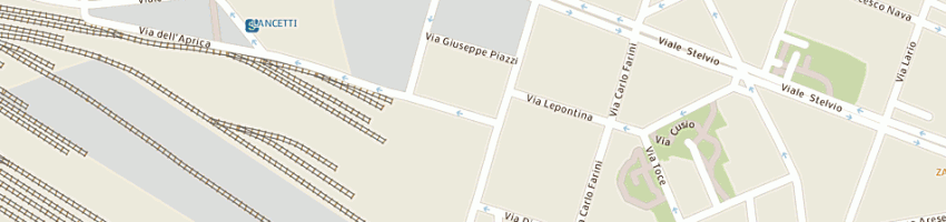 Mappa della impresa bs informatica srl a MILANO