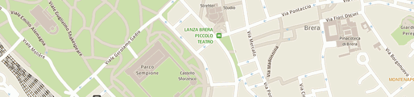 Mappa della impresa meta srl a MILANO