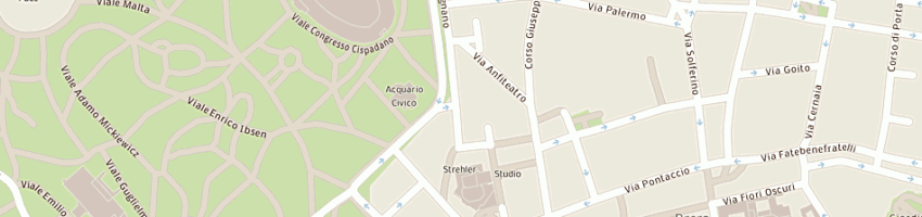 Mappa della impresa gi e gi srl a MILANO