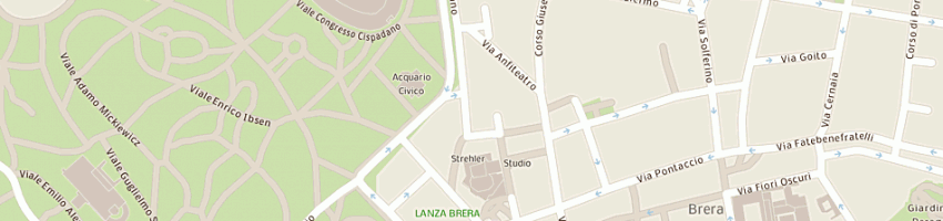 Mappa della impresa shoot di roberto raisoni e c sas a MILANO