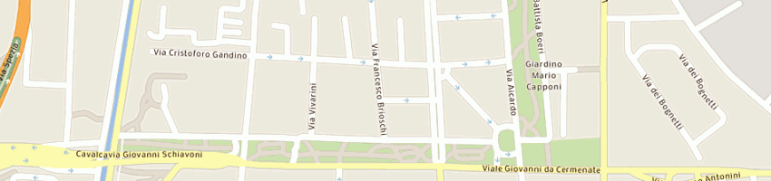 Mappa della impresa hamouda nour el din a MILANO