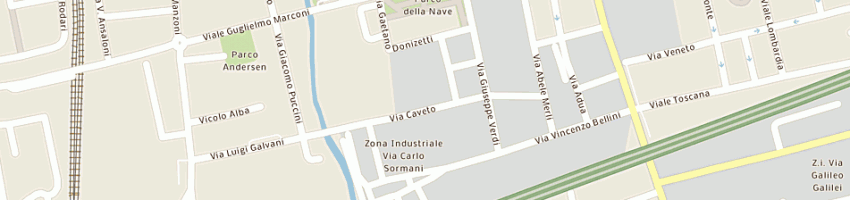 Mappa della impresa realinox snc di milani daniele e c a CUSANO MILANINO