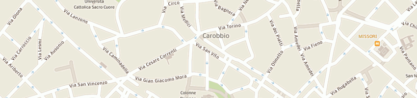 Mappa della impresa marelli cappelletti fiora a MILANO