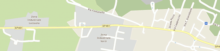 Mappa della impresa arredamenti davico di p e f davico snc a VARZI