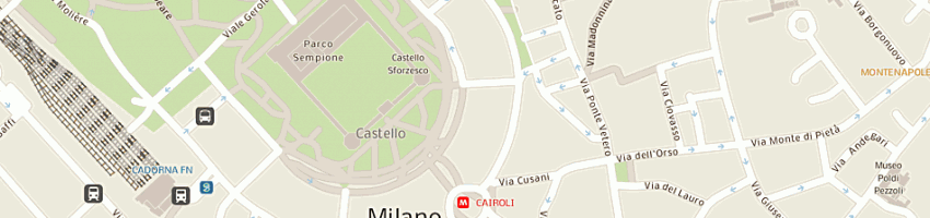 Mappa della impresa edil global srl a MILANO