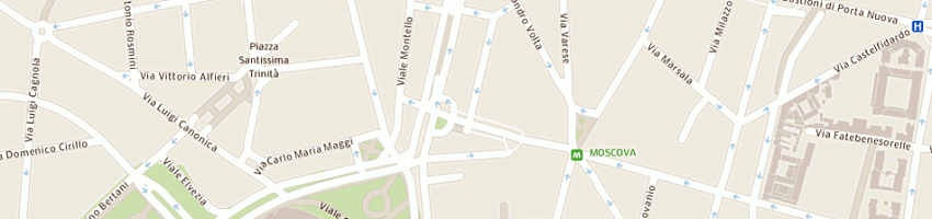 Mappa della impresa fastnet europe srl a MILANO